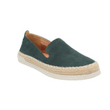 Alpargata Cuero Mujer Agapanto Verde Rockford