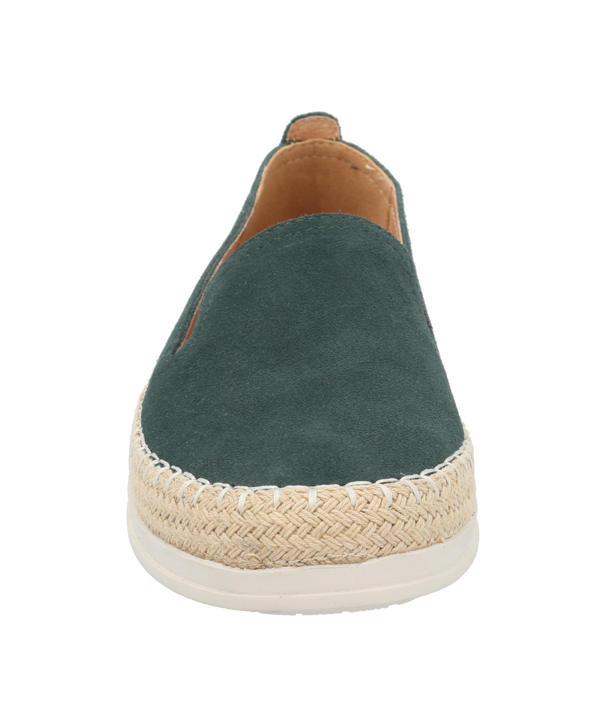 Alpargata Cuero Mujer Agapanto Verde Rockford