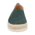 Alpargata Cuero Mujer Agapanto Verde Rockford