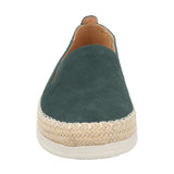 Alpargata Cuero Mujer Agapanto Verde Rockford
