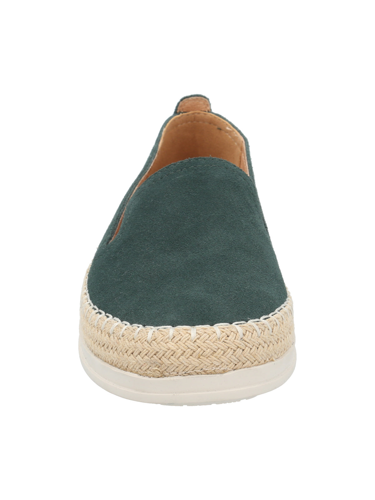 Alpargata Cuero Mujer Agapanto Verde Rockford