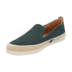 Alpargata Cuero Mujer Agapanto Verde Rockford