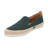 Alpargata Cuero Mujer Agapanto Verde Rockford