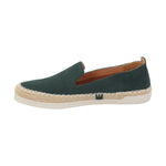 Alpargata Cuero Mujer Agapanto Verde Rockford