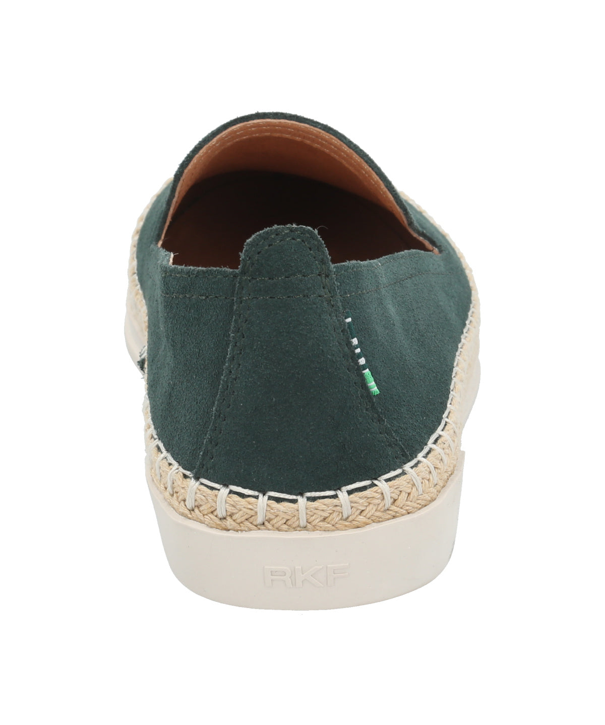 Alpargata Cuero Mujer Agapanto Verde Rockford
