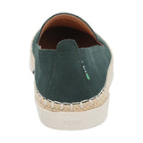 Alpargata Cuero Mujer Agapanto Verde Rockford