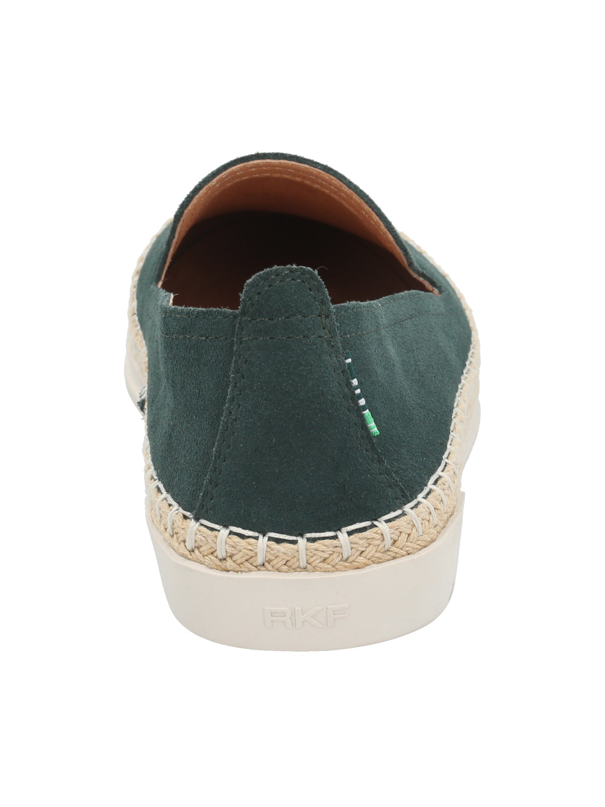 Alpargata Cuero Mujer Agapanto Verde Rockford