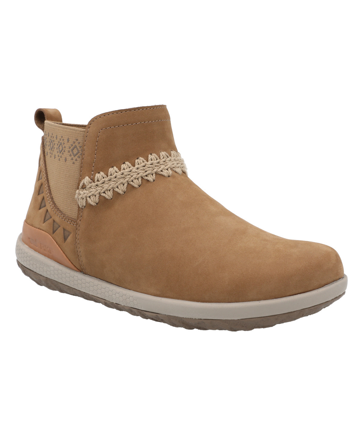 Botin Cuero Mujer Silverstone Café