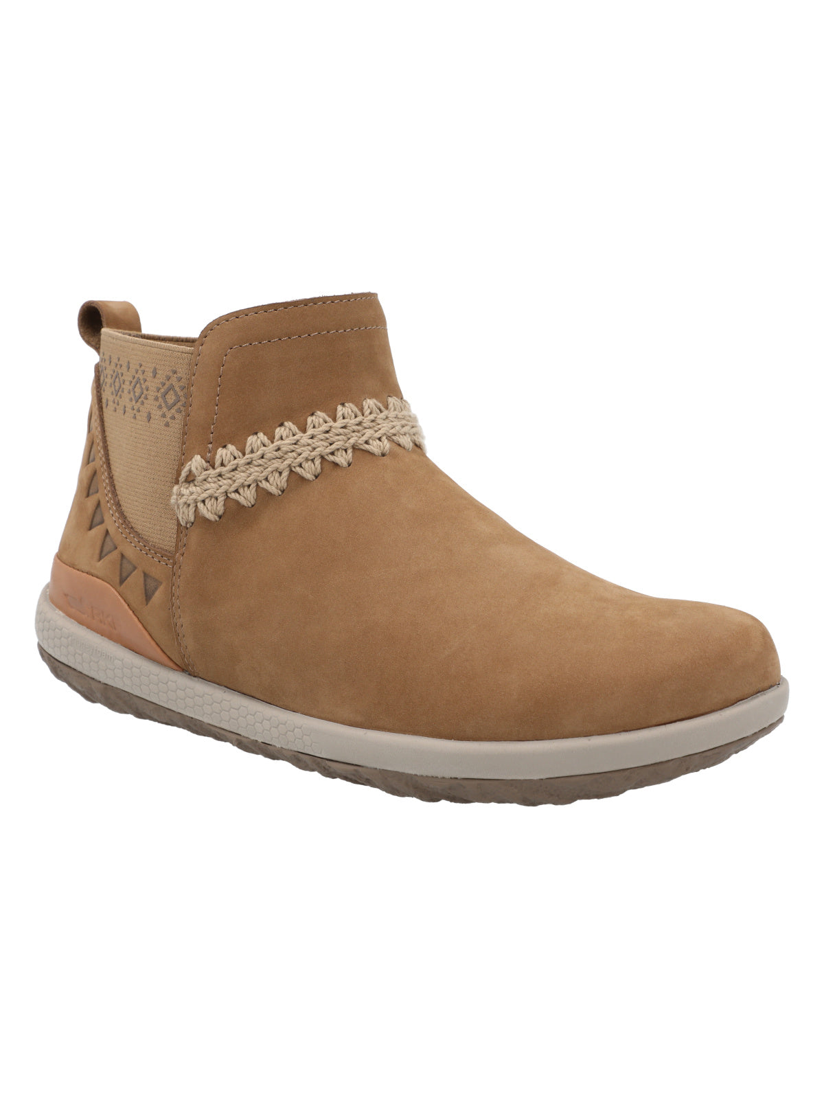 Botin Cuero Mujer Silverstone Café