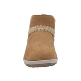 Botin Cuero Mujer Silverstone Café