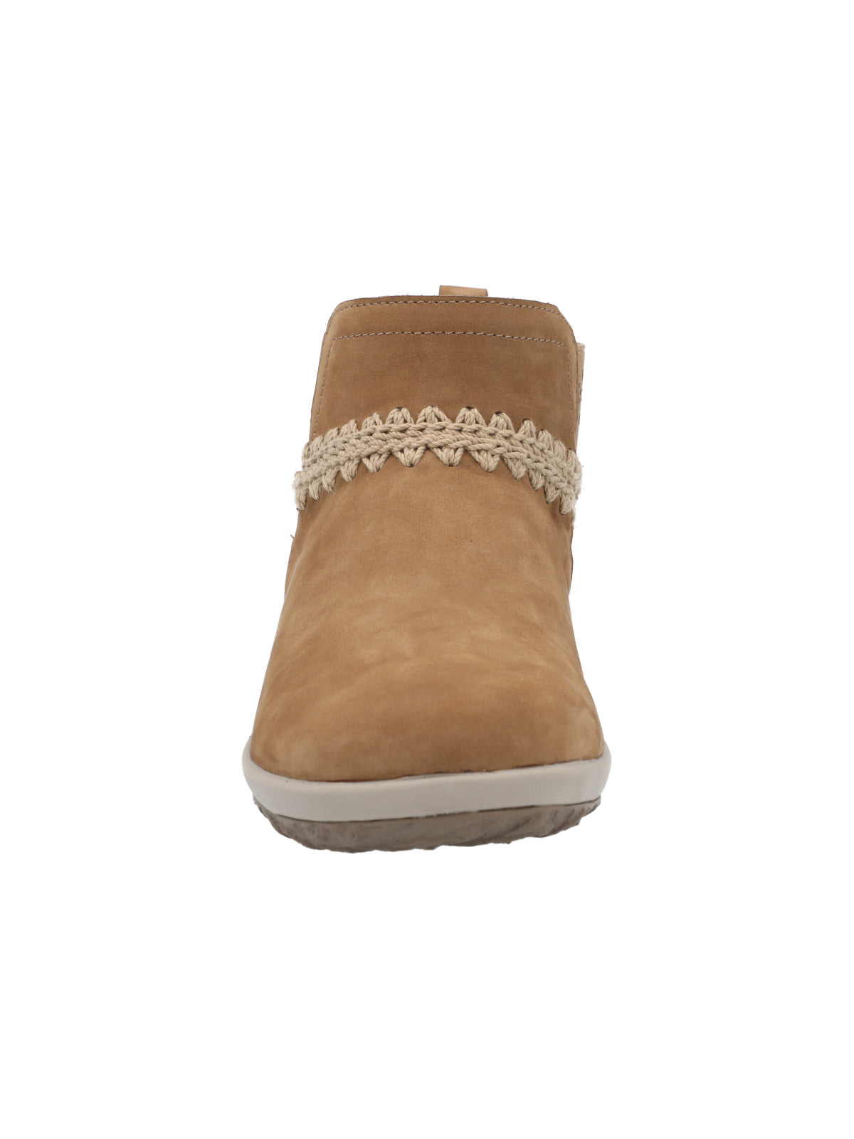 Botin Cuero Mujer Silverstone Café