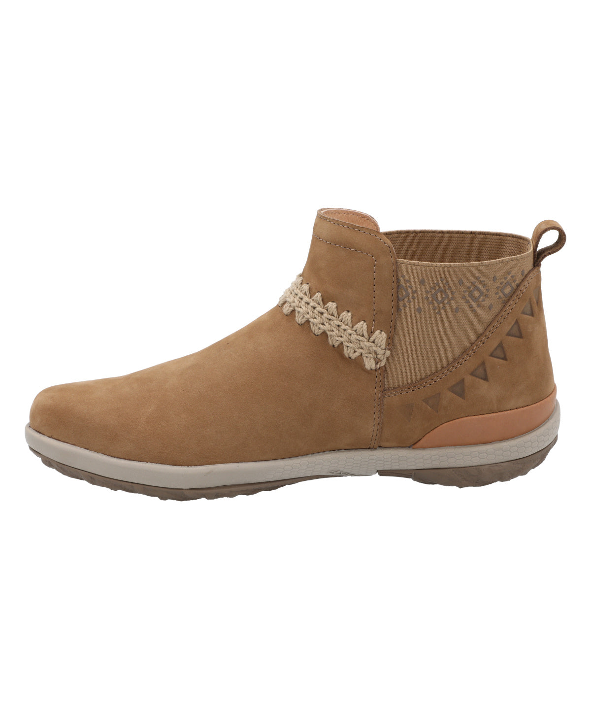 Botin Cuero Mujer Silverstone Café