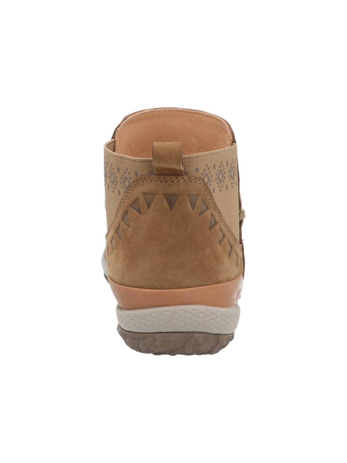 Botin Cuero Mujer Silverstone Café