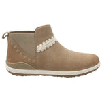 Botín Cuero Mujer Silverstone Beige Rockford