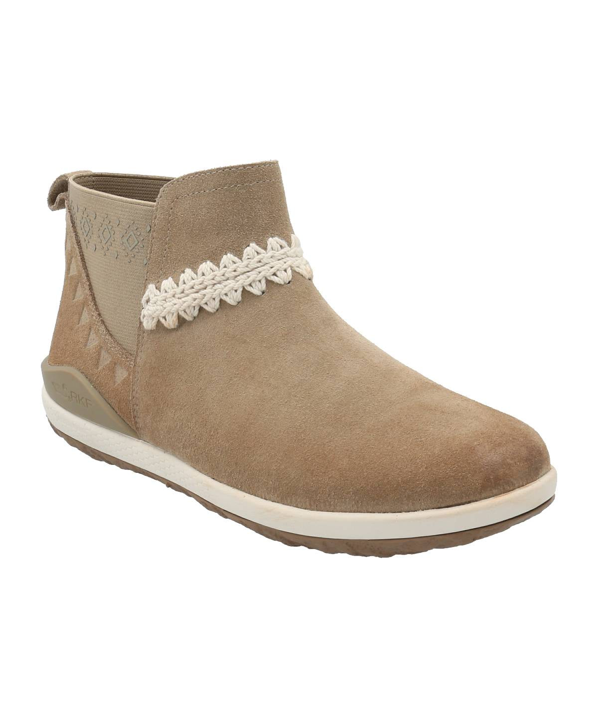 Botín Cuero Mujer Silverstone Beige Rockford