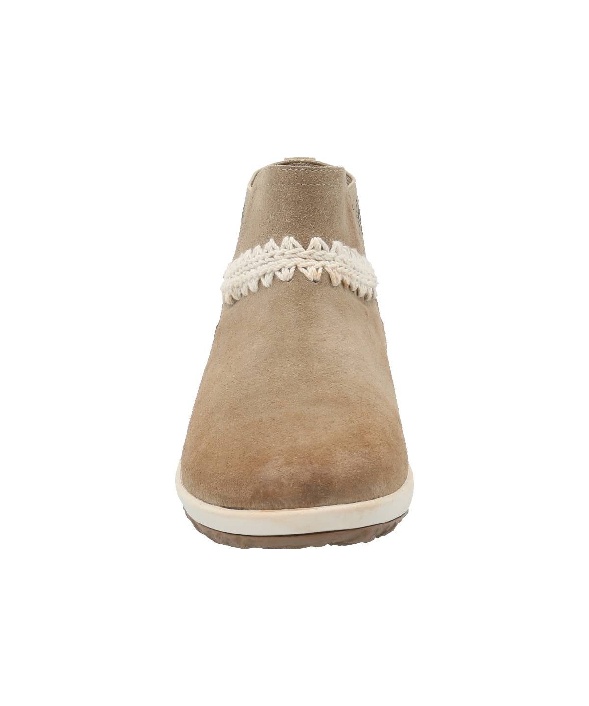 Botín Cuero Mujer Silverstone Beige Rockford