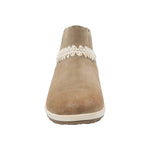 Botín Cuero Mujer Silverstone Beige Rockford