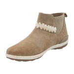 Botín Cuero Mujer Silverstone Beige Rockford