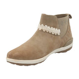 Botín Cuero Mujer Silverstone Beige Rockford