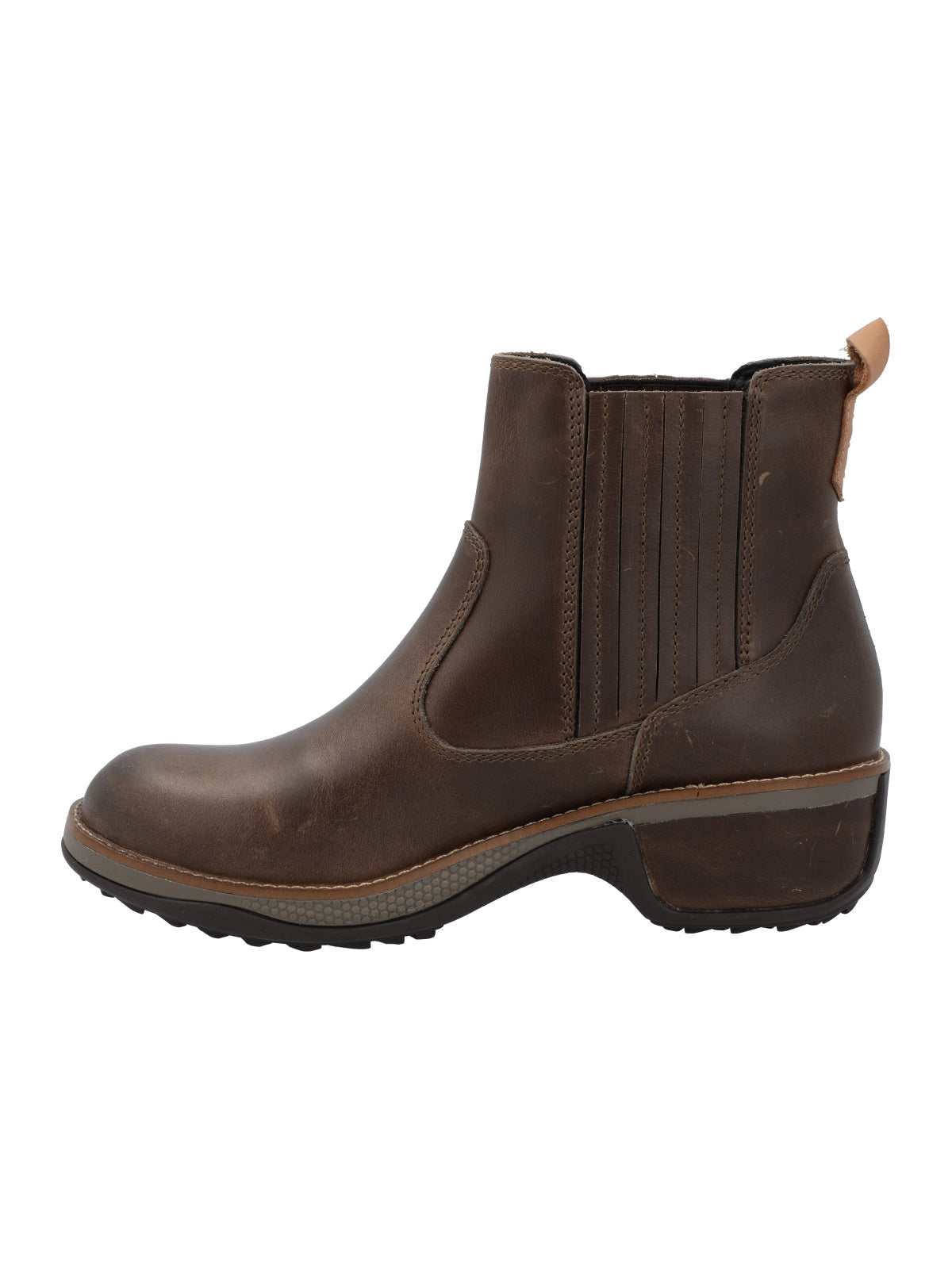 Botin Cuero Mujer Vega Café