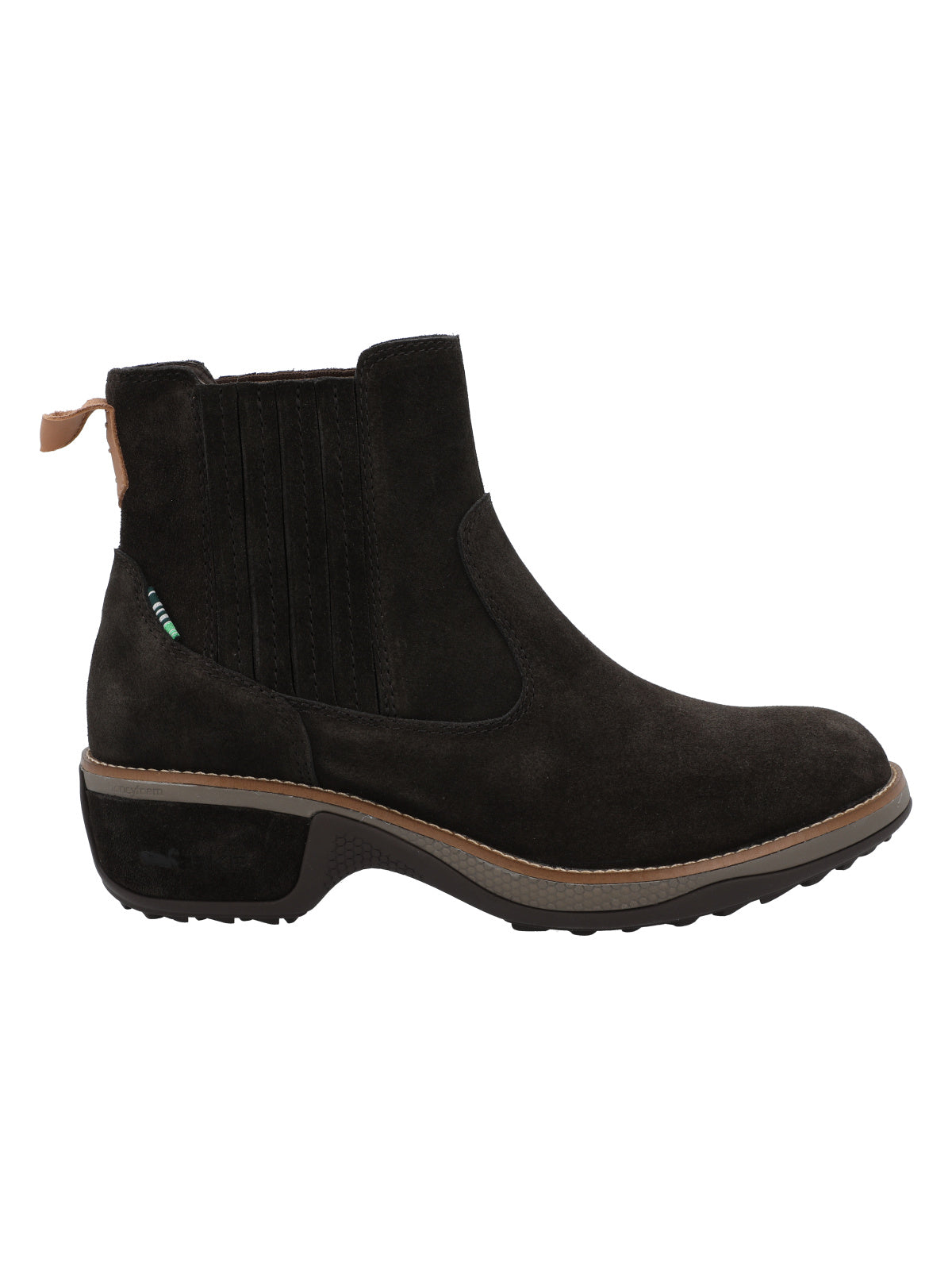 Botin Cuero Mujer Vega Gris