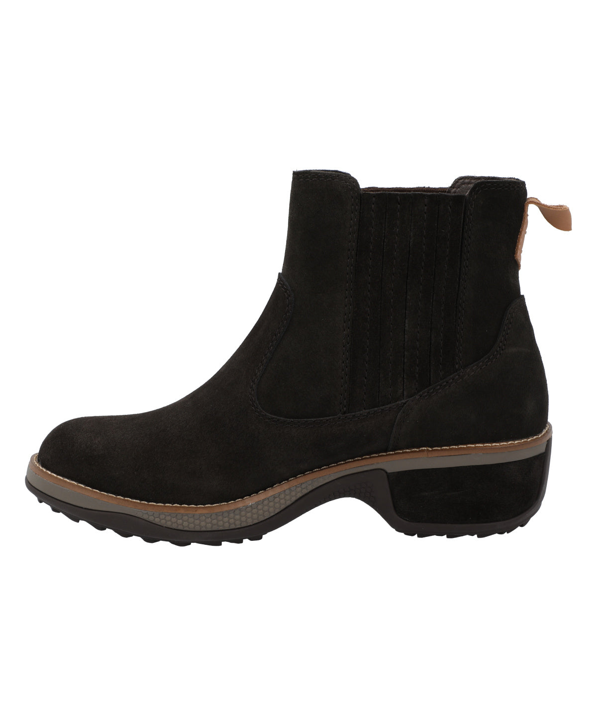 Botin Cuero Mujer Vega Gris