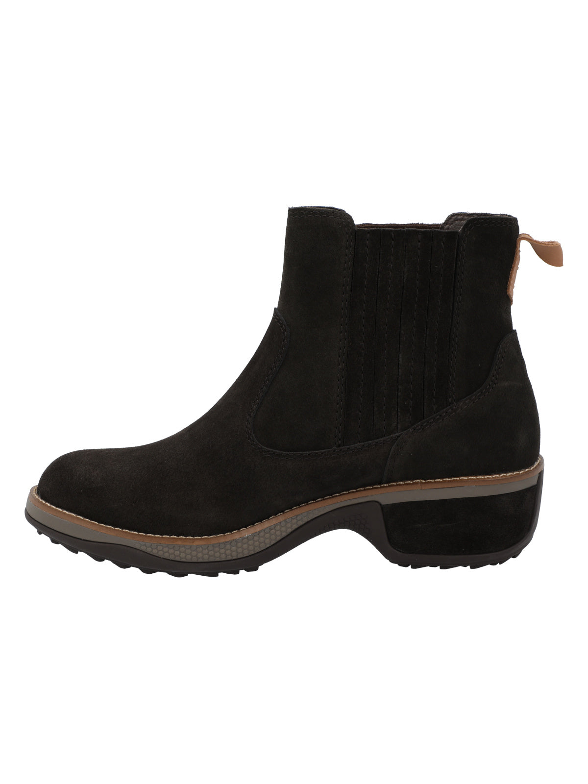 Botin Cuero Mujer Vega Gris