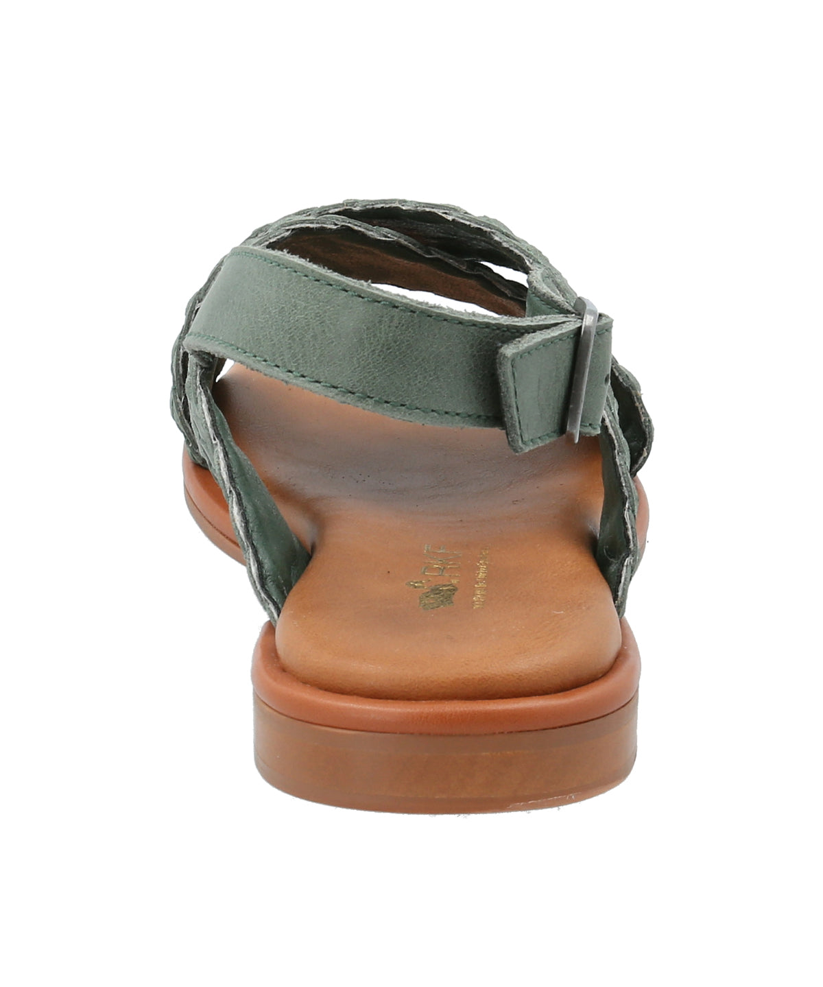 Sandalia Cuero Mujer Lima Verde Rockford