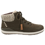 Botín Cuero Mujer Interlagos Verde Rockford