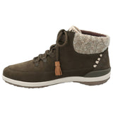 Botín Cuero Mujer Interlagos Verde Rockford