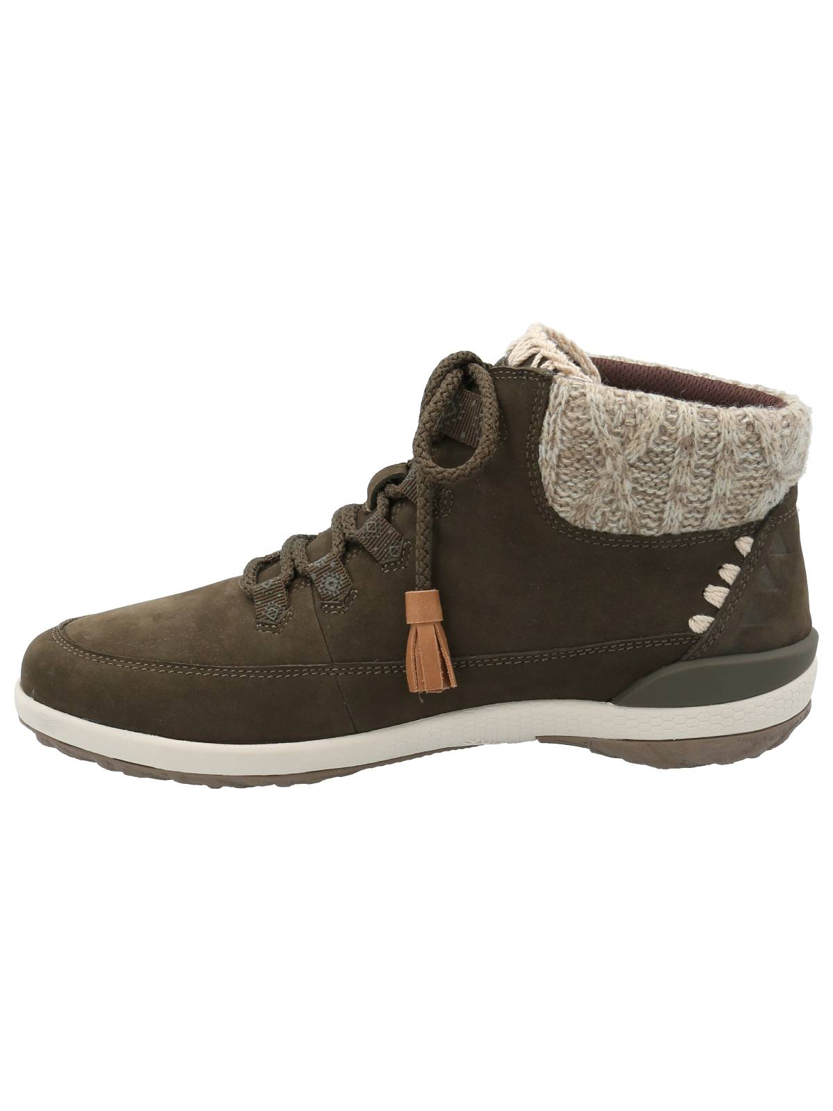 Botín Cuero Mujer Interlagos Verde Rockford