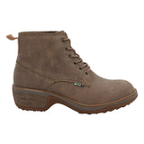 Botin Cuero Mujer Xomal Café