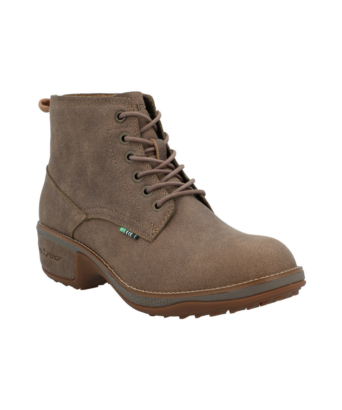 Botin Cuero Mujer Xomal Café