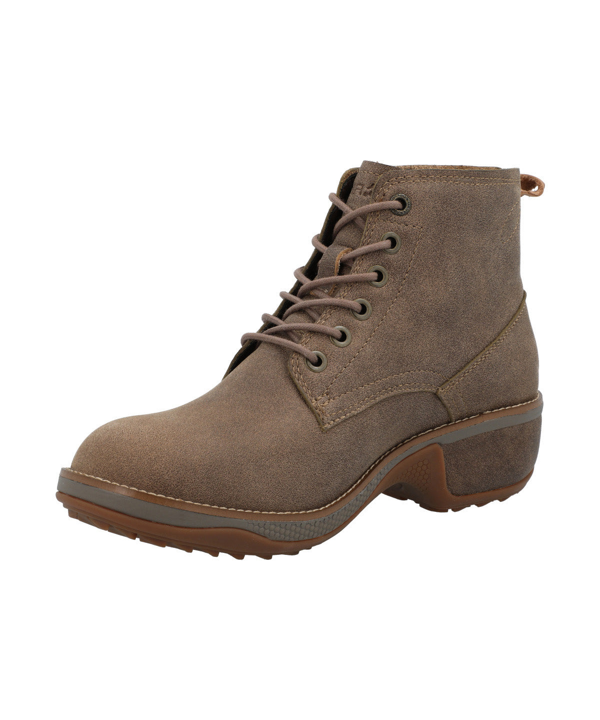 Botin Cuero Mujer Xomal Café