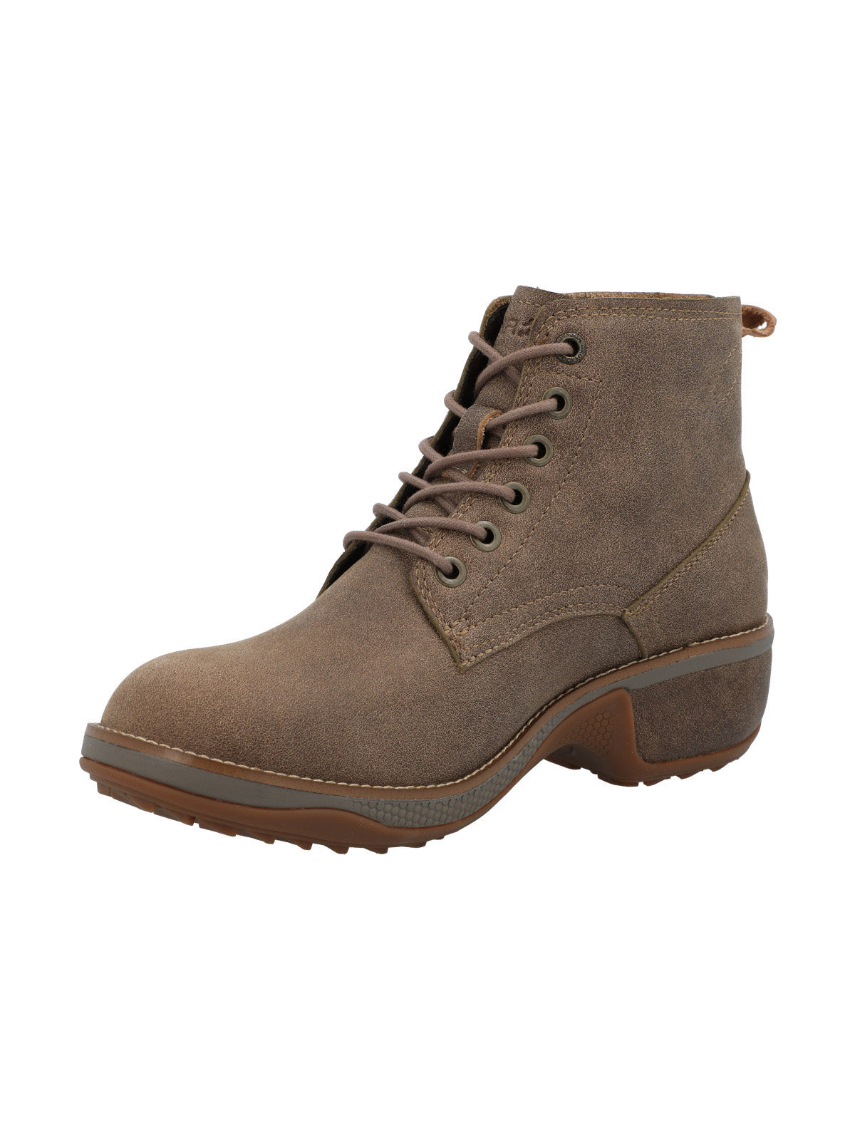 Botin Cuero Mujer Xomal Café