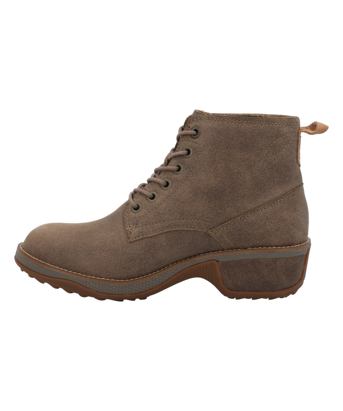 Botin Cuero Mujer Xomal Café