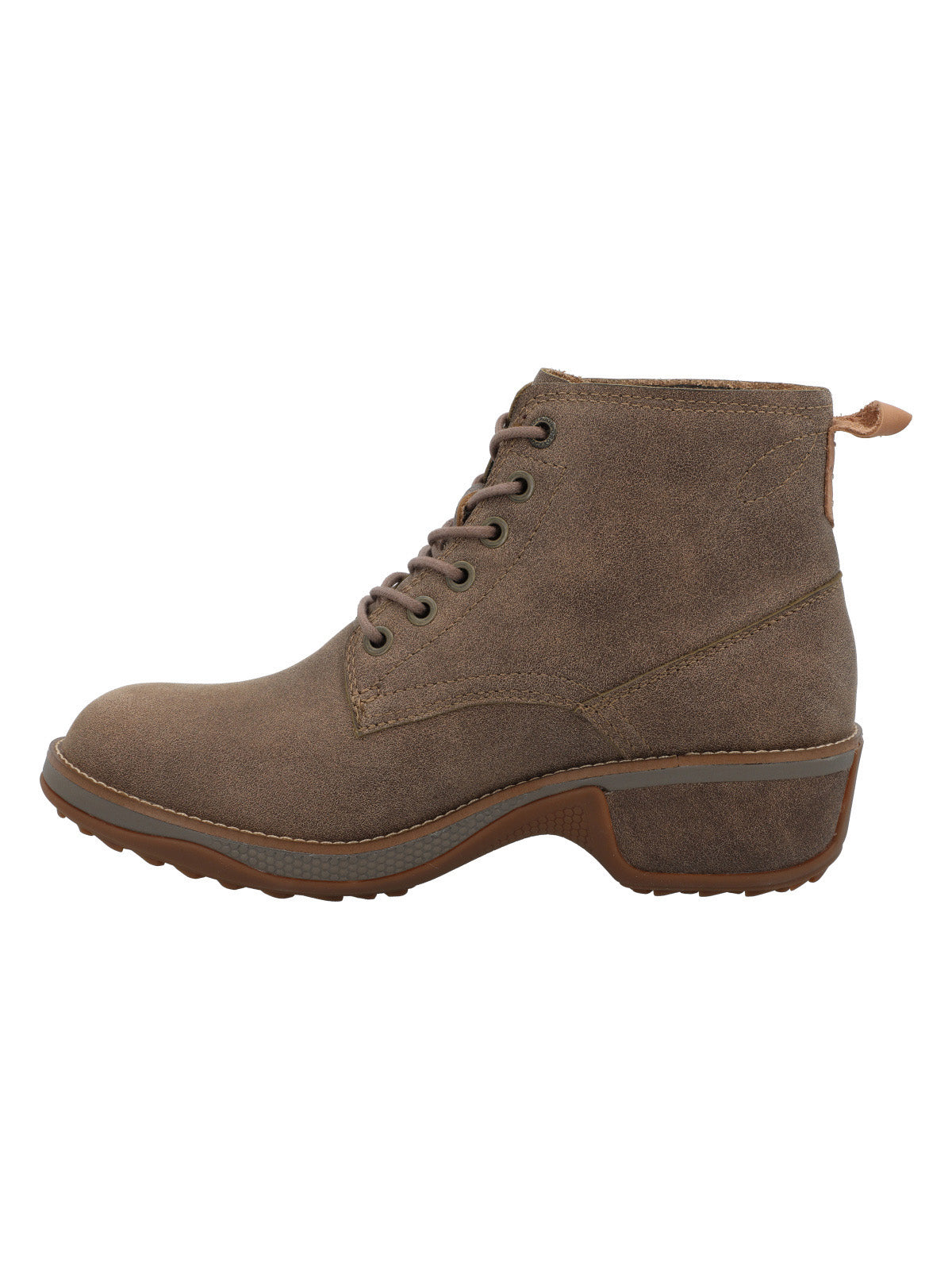 Botin Cuero Mujer Xomal Café