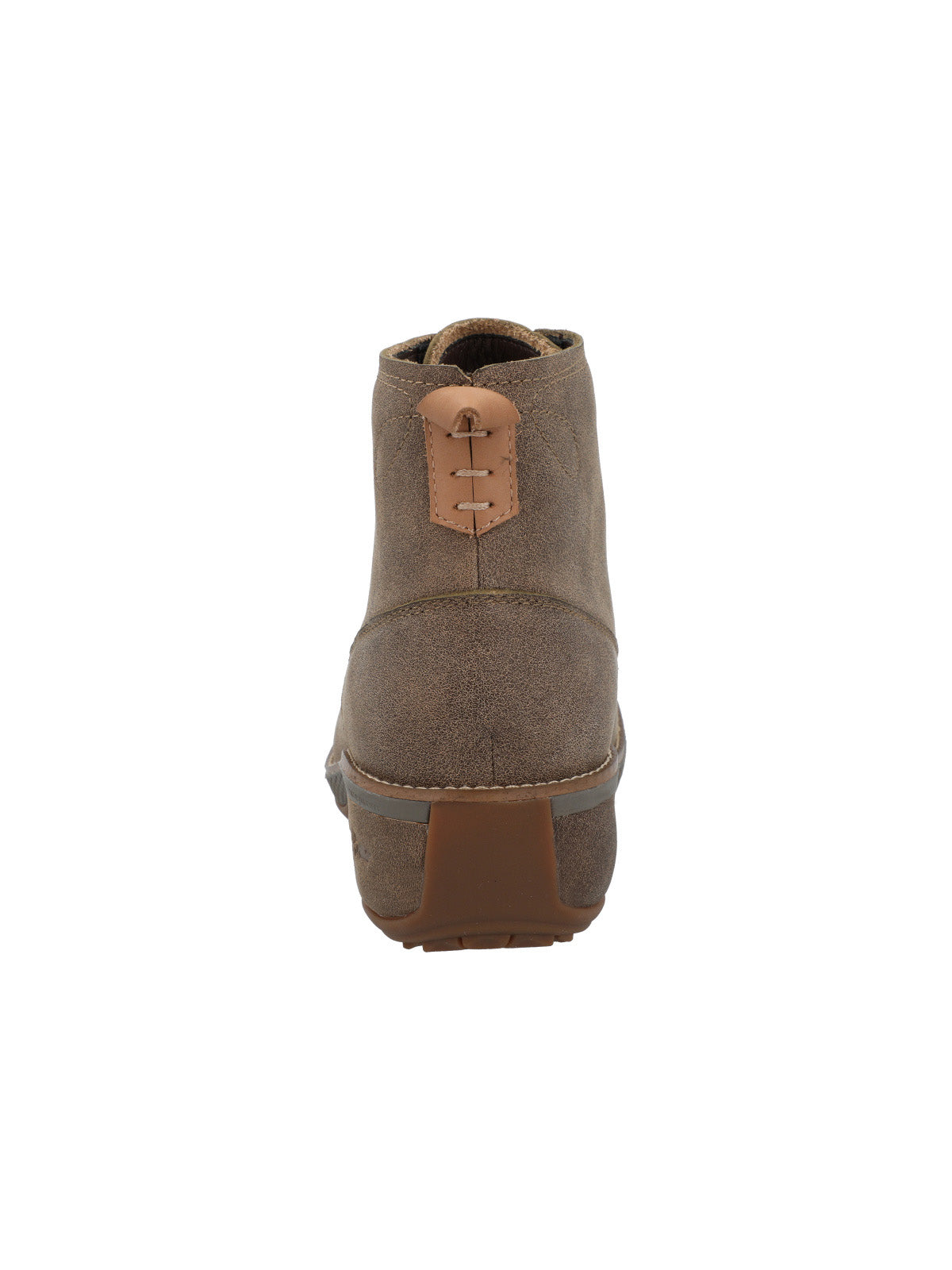 Botin Cuero Mujer Xomal Café