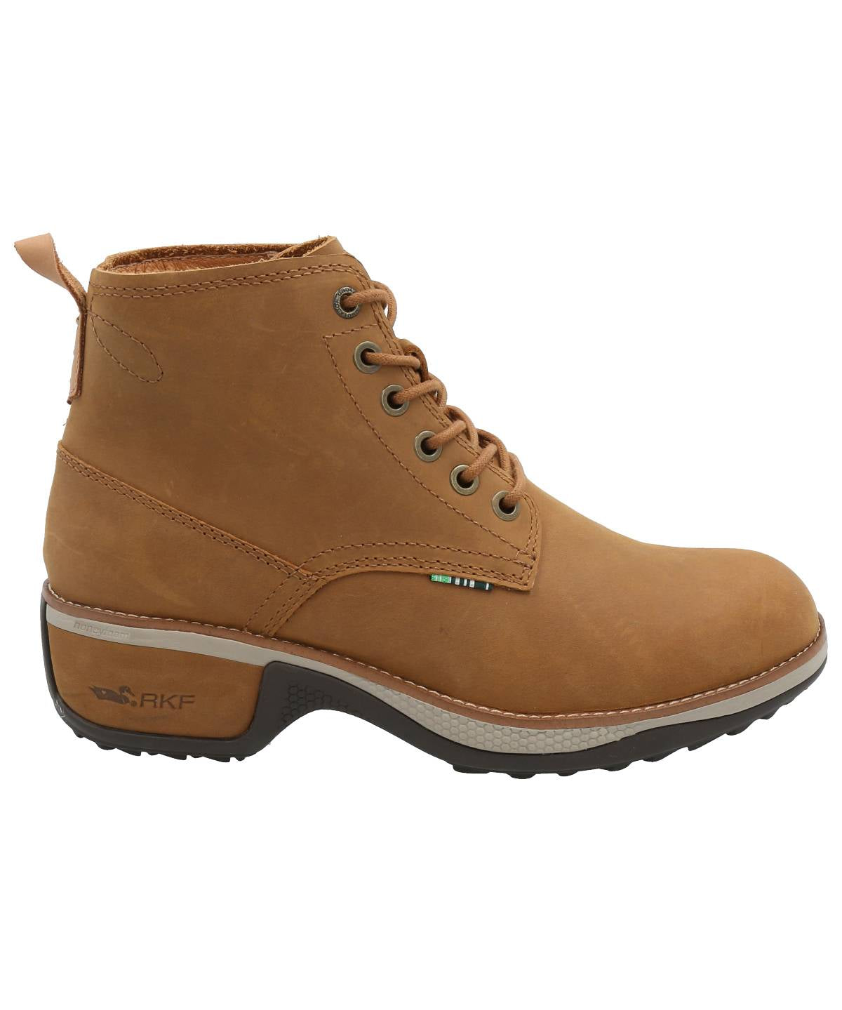 Botin Cuero Mujer Xomal Café Claro Rockford