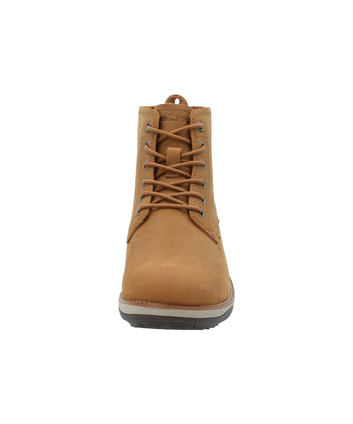 Botin Cuero Mujer Xomal Café Claro Rockford