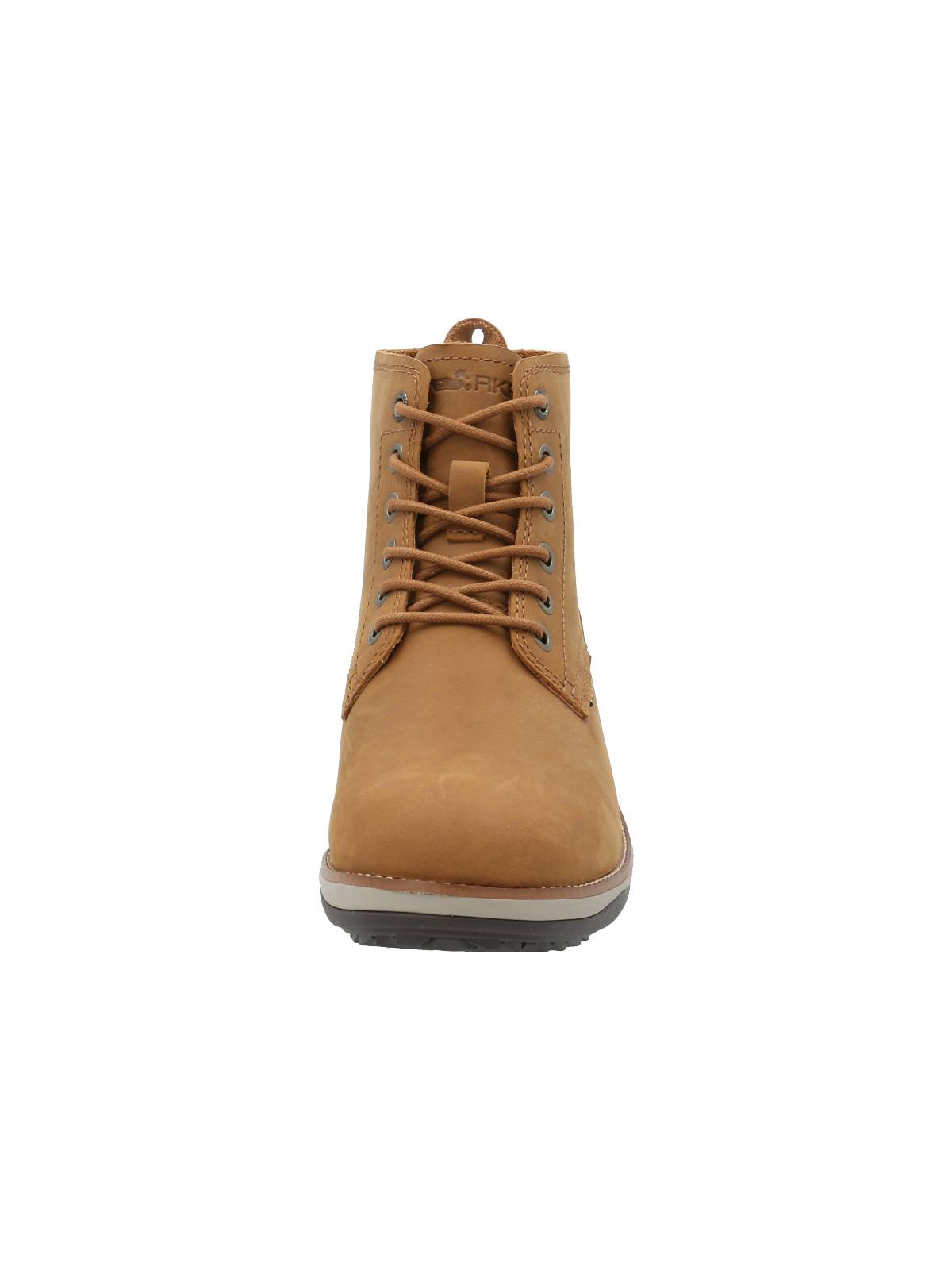 Botin Cuero Mujer Xomal Café Claro Rockford