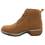 Botin Cuero Mujer Xomal Café Claro Rockford