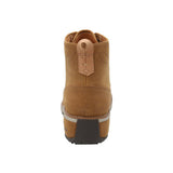Botin Cuero Mujer Xomal Café Claro Rockford