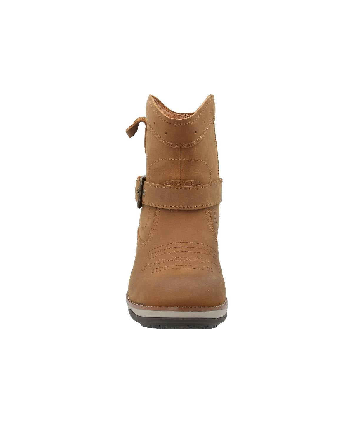 Botin Cuero Mujer Pombo Café Rockford