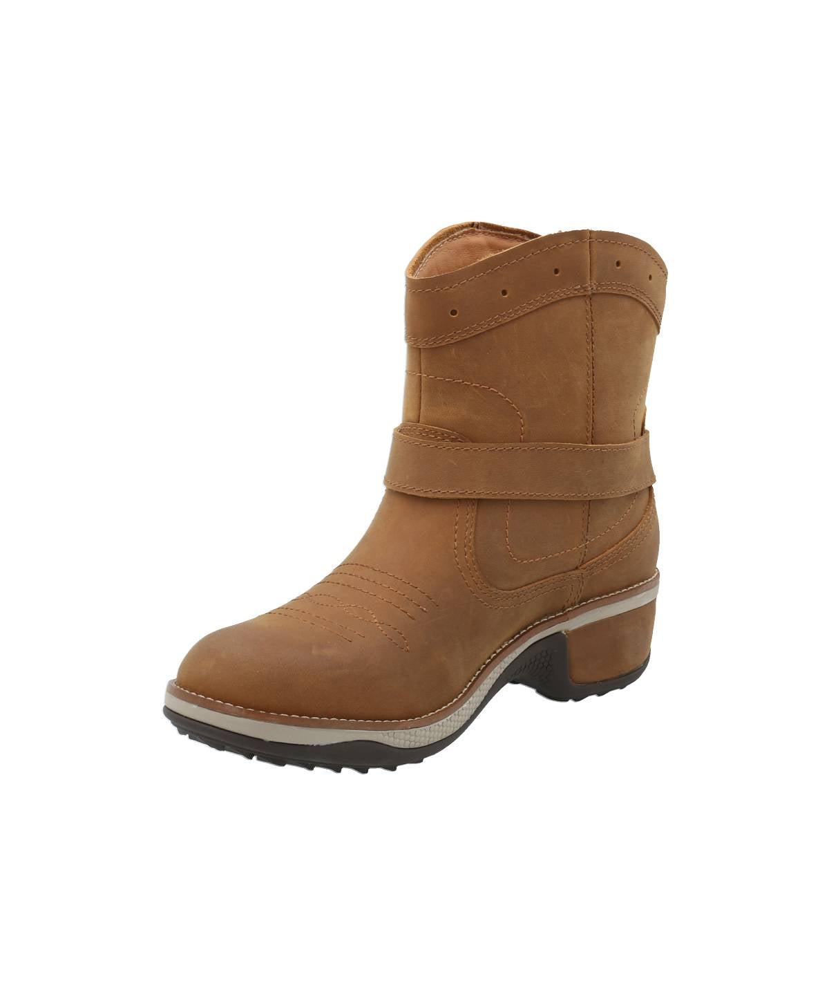 Botin Cuero Mujer Pombo Café Rockford