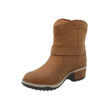 Botin Cuero Mujer Pombo Café Rockford
