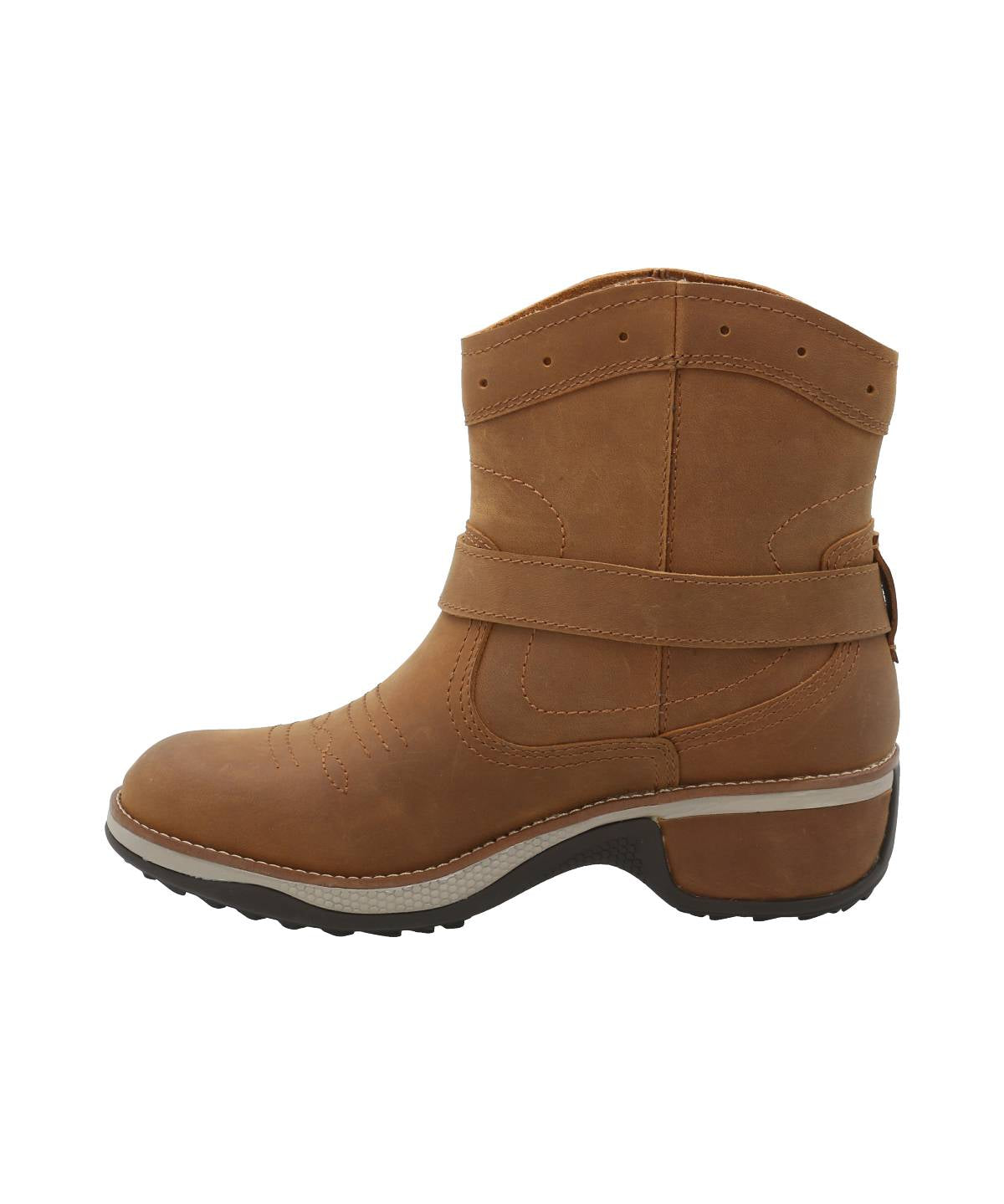 Botin Cuero Mujer Pombo Café Rockford