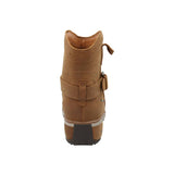 Botin Cuero Mujer Pombo Café Rockford