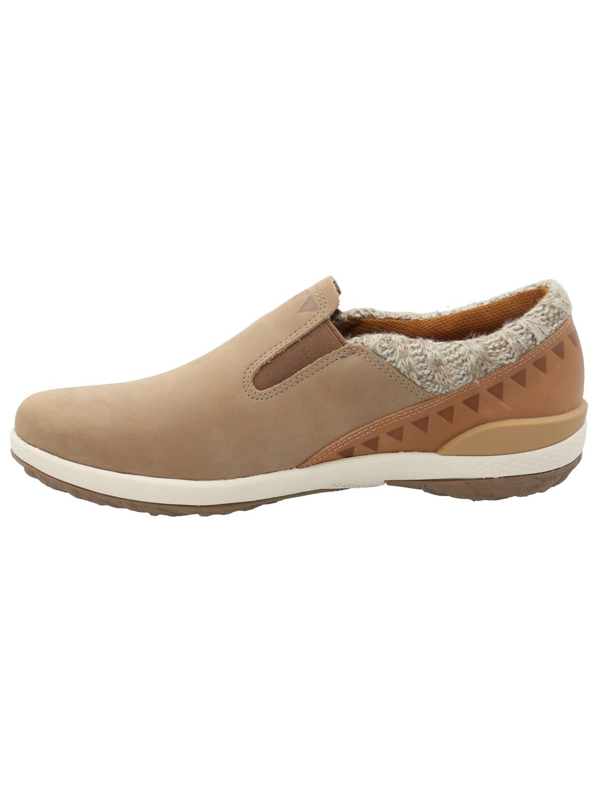 Zapato Cuero Mujer Jeddah Café Rockford