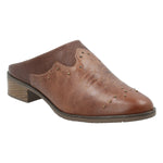 Zapato Cuero Mujer Mayza Café Rockford